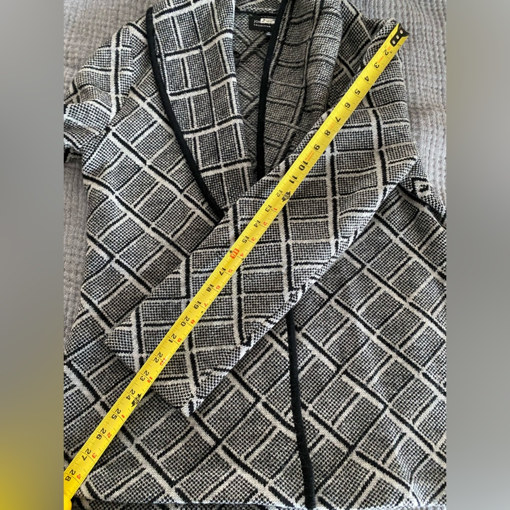 merino wool cardigan jones New York collection size medium - Picture 10 of 10